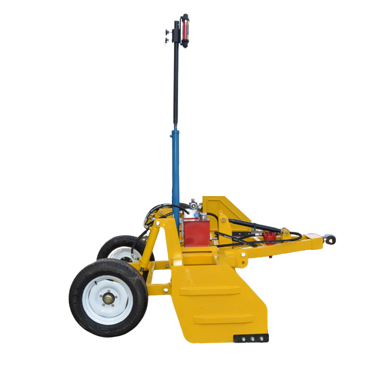 Narovnávač namontovaný traktor
